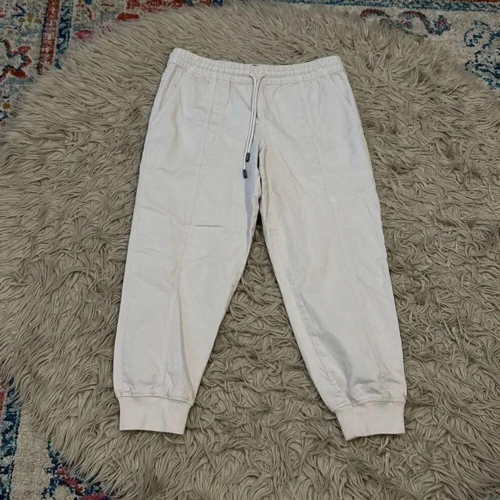 Garnet Hill Pima Cotton Ankle Pants size small